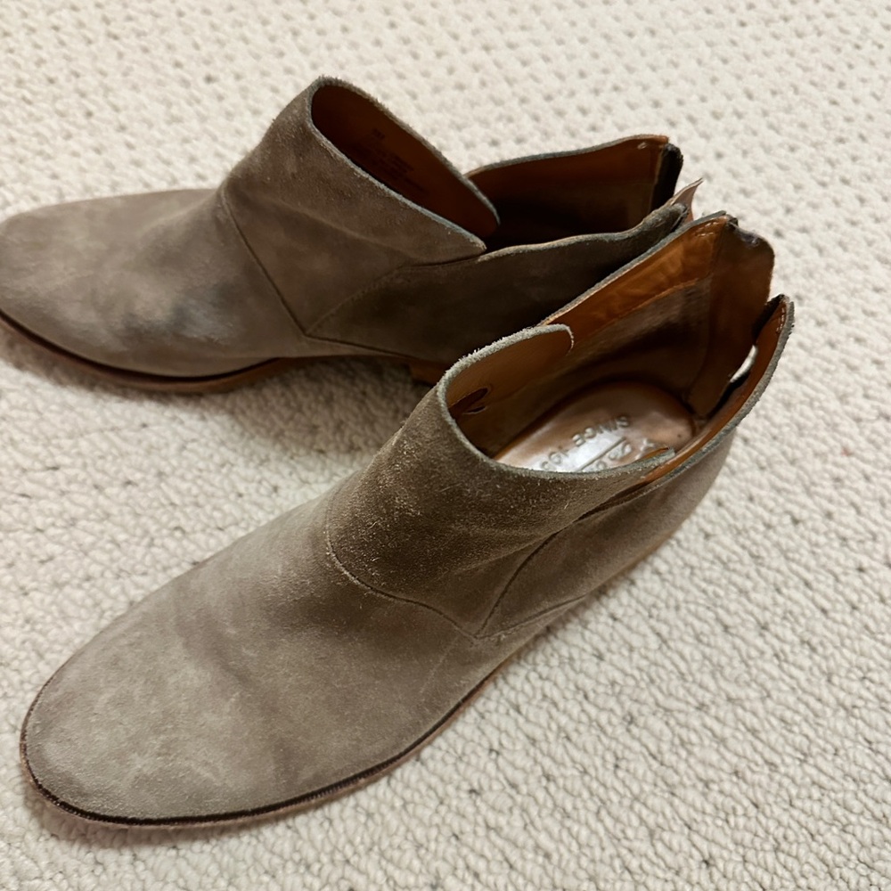 Kork-ease suede booties